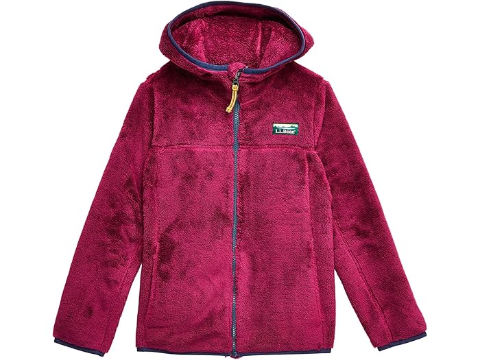 (取寄) エルエルビーン キッズ ハイ-パイル フリース (ビッグ キッズ) L.L.Bean kids Hi-Pile Fleece (Big Kids) Rich Berry