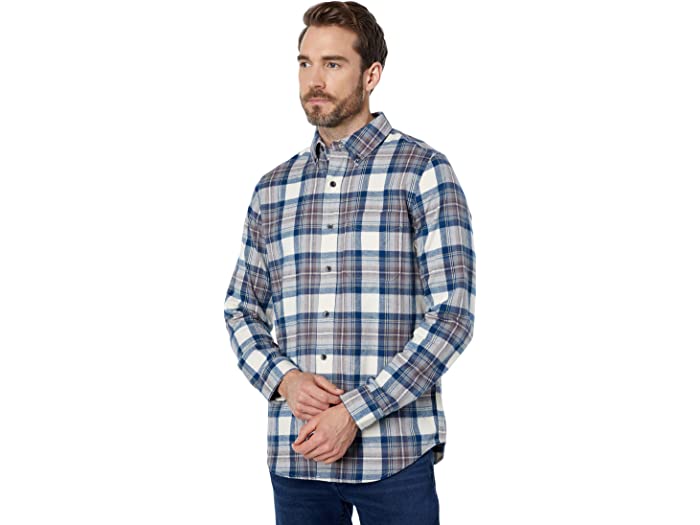 (取寄) エルエルビーン メンズ スコッチ プレイド フランネル シャツ ボタンダウン スリム フィット L.L.Bean men Scotch Plaid Flannel Shirt Button-Down Slim Fit Indigo Tartan