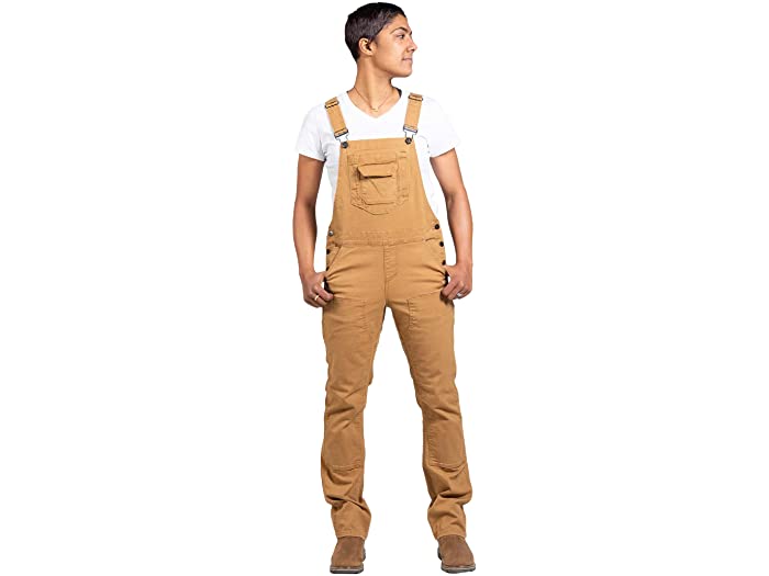 (取寄) ダブテイル ワークウェア レディース フレッシュリー オーバーオール Dovetail Workwear women Dovetail Workwear Freshley Overalls Saddle Brown Canvas