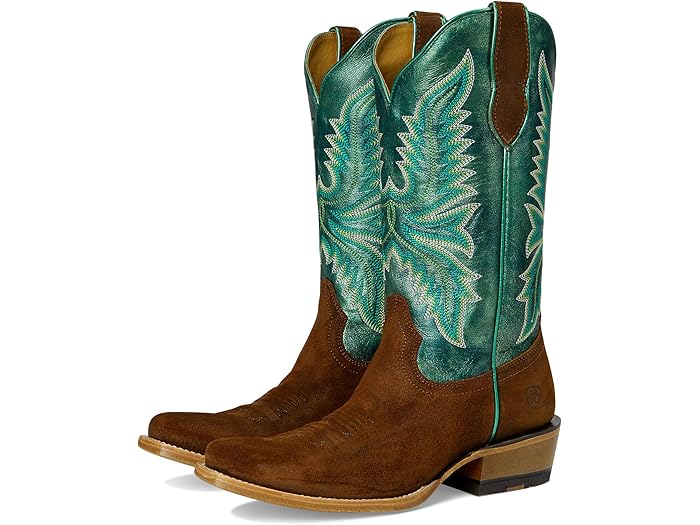 楽天スウィートラグ（取寄） アリアット レディース フューチュリティ フラッシュ ウェスタン ブーツ Ariat women Futurity Flash Western Boots Glazed Ginger/Night Vision