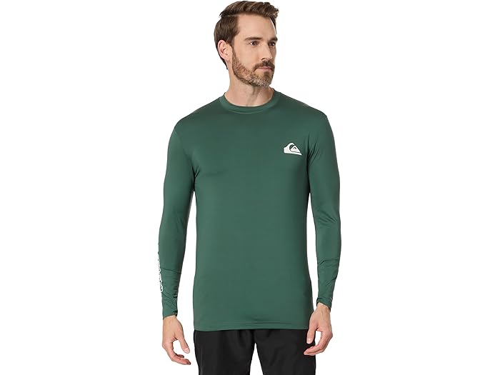 (取寄) クイックシルバー メンズ エブリデイ サーフ ティー ロング スリーブ Quiksilver men Everyday Surf Tee Long Sleeve Forest