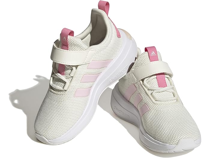 () ǥ å 륺 졼 TR23  (ȥ å/ӥå å) adidas Kids girls Racer TR23 EL (Little Kid/Big Kid) Off-White/Clear Pink/Bliss Pink
