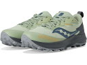 (取寄) サッカニー レディース ペラグリン 14 GTX Saucony women Peregrine 14 GTX Sage/Carbon