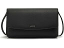 (取寄) トゥミ レディース ベルデン ウォレット クロスボディ Tumi women Belden Wallet Crossbody Black 1