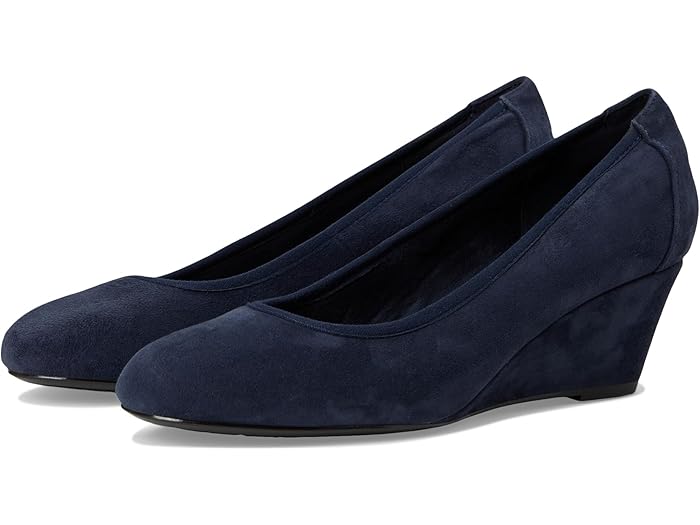 () åݡ ǥ ꥿ Rockport women Rita Navy Suede