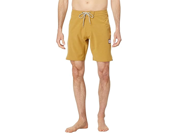 (取寄) ヴィスラ メンズ ソリッド セッツ 18.5 ボードショーツ VISSLA men Solid Sets 18.5" Boardshorts Mustard