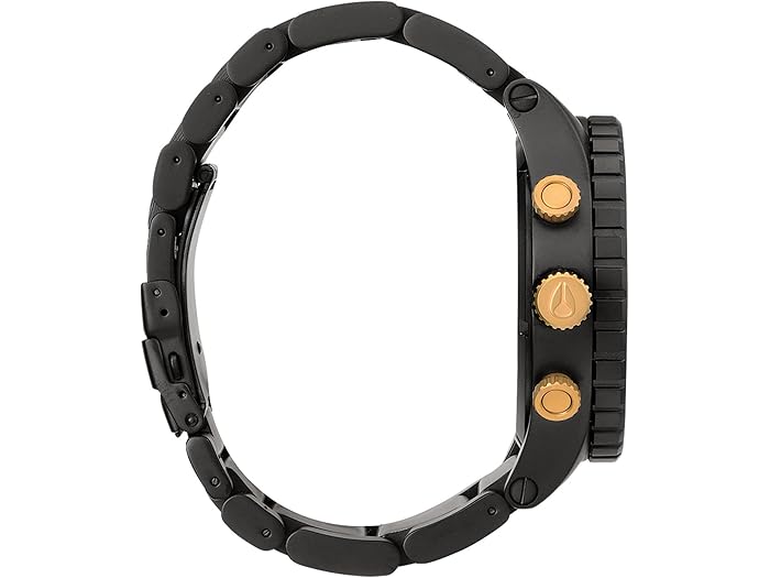 (取寄) ニクソン メンズ 51-30 クロノ Nixon men 51-30 Chrono Matte Black/Gold