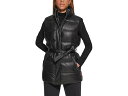(取寄) リーバイス レディース ビーガン レザー パファー ベスト Levi's women Vegan Leather Puffer Vest Black