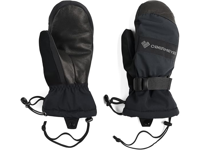 (取寄) オバマイヤー メンズ レギュレーター ミトンズ Obermeyer men Regulator Mittens Black