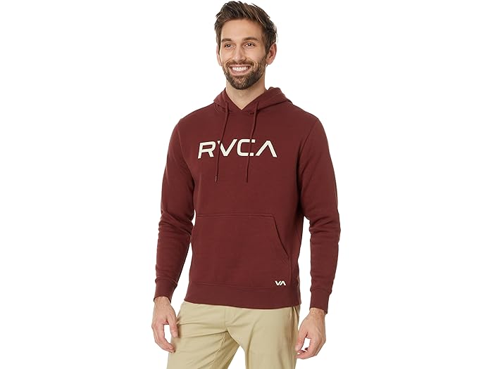 () 롼  ӥå ץ륪С ѡ RVCA men Big Pullover Hoodie Red
