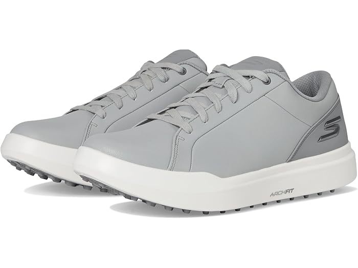 (取寄) スケッチャーズ ゴルフ メンズ ドライブ 6 リラックスド-フィット フィット スパイクレス ゴルフ シューズ Skechers GO GOLF men Skechers GO GOLF Drive 6 Relaxed Fit Spikeless Golf Shoe Gray その1