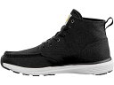 (取寄) カーハート メンズ ハスレット モック トゥ キャンバス チャッカ Carhartt men Haslett Moc Toe Canvas Chukka Black Lightweight Durable Canvas