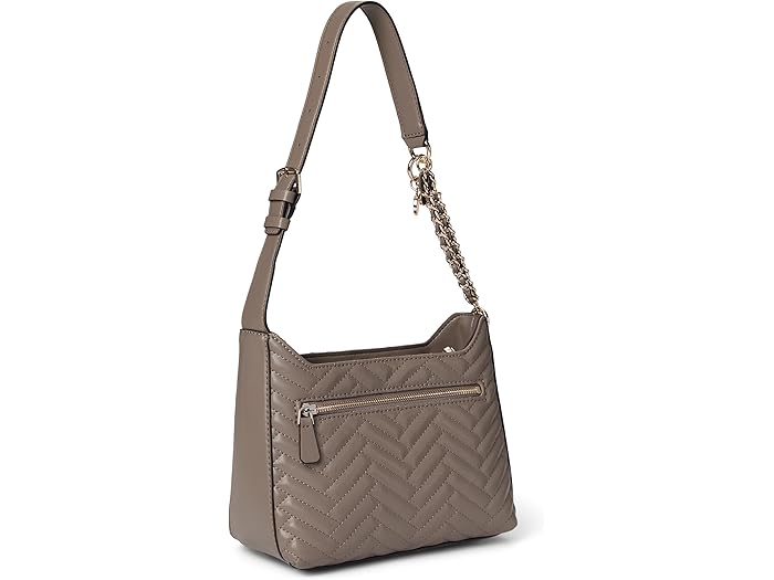 (取寄) ゲス レディース ショルダー バッグ GUESS women Anning Shoulder Bag Dark Taupe