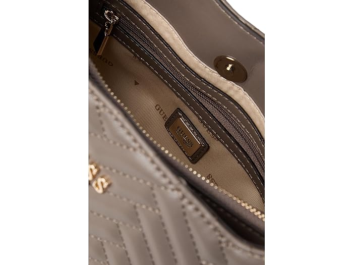 (取寄) ゲス レディース ショルダー バッグ GUESS women Anning Shoulder Bag Dark Taupe