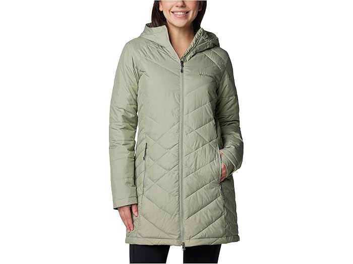(取寄) コロンビア レディース ヘブンリー ロング フーデット ジャケット Columbia women Heavenly Long Hooded Jacket Safari