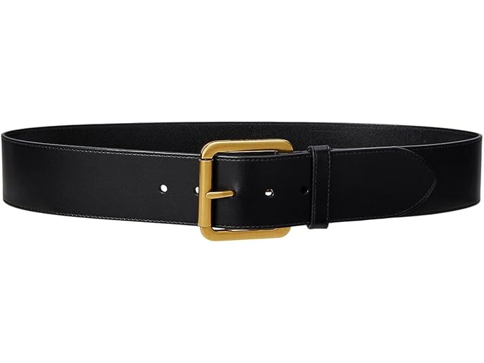 (取寄) ローレン ラルフローレン レディース クラシック バックル ベルト Lauren Ralph Lauren women Classic Buckle Belt Black