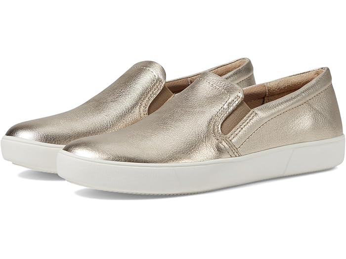 (取寄) ナチュラライザー レディース マリアンヌ スリップ-オンズ Naturalizer women Marianne Slip-Ons Warm Silver Leather
