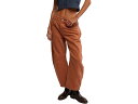 (取寄) フリーピープル レディース グッド ラック ミッド ライズ バレル Free People women Good Luck Mid Rise Barrel Ginger Root(4)