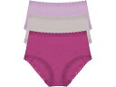 (取寄) ナトリ レディース ブリス フル ブリーフ 3-パック Natori women Bliss Full Brief 3-Pack Crushed Bry/Vapor/Sweet Violet