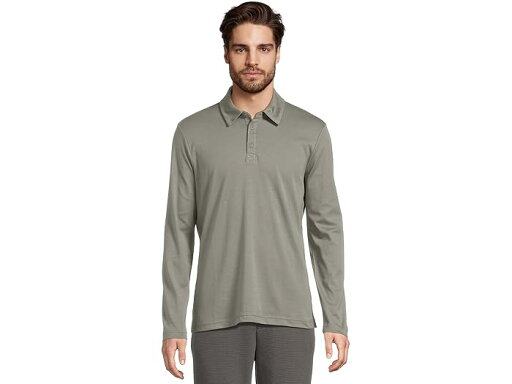 (取寄) ベアフットドリームス メンズ マリブ コレクション ピマ ロング スリーブ ポロ Barefoot Dreams men Malibu Collection Pima Long Sleeve Polo Olive Branch (取寄) ベアフットドリームス メンズ マリブ コレクション ピマ ロング スリーブ ポロ Barefoot Dreams men Malibu Collection Pima Long Sleeve Polo Olive Branch