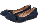 (取寄) コールハーン レディース トヴァ ボウ バレエ Cole Haan women Tova Bow Ballet Navy Blazer Suede