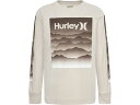 (取寄) ハーレー キッズ ボーイズ アセンド スケープ ロング スリーブ ティー (リトル キッド) Hurley Kids boys Ascend Scape Long Sleeve Tee (Little Kid) Rattan(4)