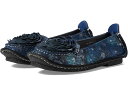 (取寄) ラルティストバイスプリングステップ レディース L'Artiste by Spring Step women Dezi-Garden Navy Multi(4)