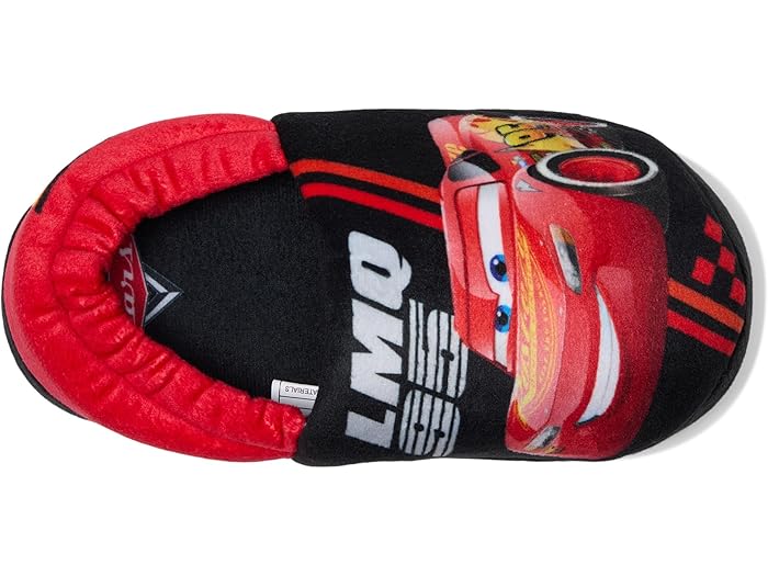 スウィートラグの(取寄) ジョズモ ボーイズ カーズ スリッパ (トドラー/リトル キッド) Josmo boys Cars Slipper (Toddler/Little Kid) Black/Red｜アングル2