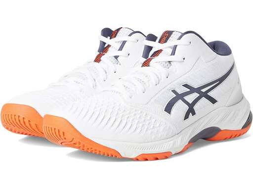 (取寄) アシックス メンズ ネットバーナー バリスティック FF MT 3 バレーボール シューズ ASICS men ASICS Netburner Ballistic FF MT 3 Volleyball Shoe White/Indigo Fog (取寄) アシックス メンズ ネットバーナー バリスティック FF MT 3 バレーボール シューズ ASICS men ASICS Netburner Ballistic FF MT 3 Volleyball Shoe White/Indigo Fog
