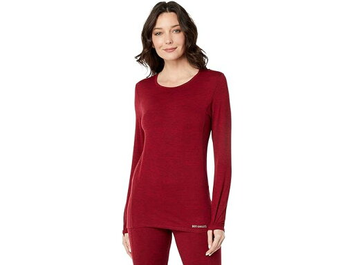 (取寄) ホットチリ レディース クリマ-トレック クルー ネック Hot Chillys women Hot Chillys Clima-Trek Crew Neck Burgundy Heather (取寄) ホットチリ レディース クリマ-トレック クルー ネック Hot Chillys women Hot Chillys Clima-Trek Crew Neck Burgundy Heather