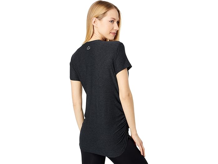 (取寄) ビヨンドヨガ レディース フェザーウェイト ワン アンド オンリー マタニティ ティー Beyond Yoga women Beyond Yoga Featherweight One And Only Maternity Tee Darkest Night