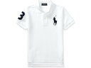 (取寄) ラルフローレン キッズ ボーイズ ビッグ ポニー コットン メッシュ ポロ シャツ (トドラー) Polo Ralph Lauren Kids boy...
