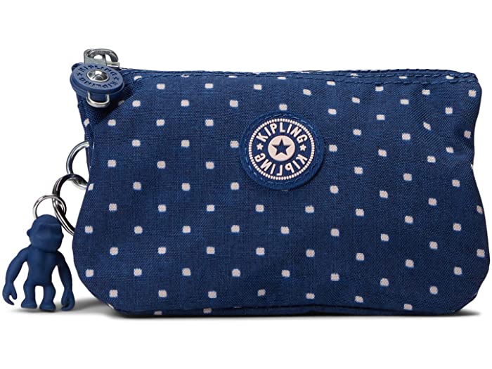 (取寄) キプリング レディース クリエイティビティ スモール ポーチ Kipling women Creativity Small Pouch Soft Dot Blue