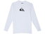 () å С å ܡ å ȥ꡼  ꡼ (ӥå å) Quiksilver Kids boys Quiksilver Kids Solid Streak Long Sleeve (Big Kids) White