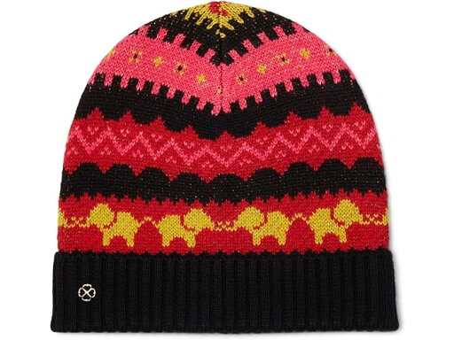 (取寄) ケイトスペード レディース ホリディ フェアアイル ビーニー Kate Spade New York women Kate Spade New York Holiday Fairisle Beanie Black Multi (取寄) ケイトスペード レディース ホリディ フェアアイル ビーニー Kate Spade New York women Kate Spade New York Holiday Fairisle Beanie Black Multi