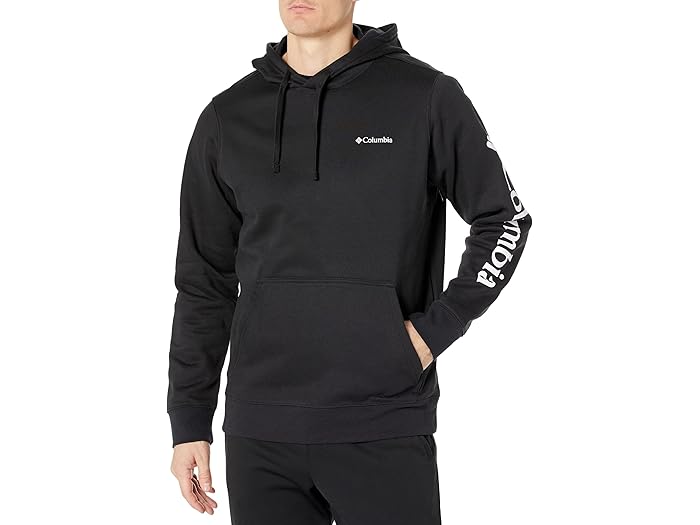 () ӥ  ȥå ѡ Columbia men Trek Hoodie Black/CSC Sleeve Log...