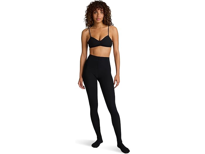 (取寄) コマンドー レディース クラシック マイクロファイバー タイツ Commando women Classic Microfiber Tights Black