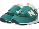 (取寄) ニューバランス スニーカー キッズ 574 ニュー-B フック-アンド-ループ New Balance Kids kids 574 New-B Hook-and-Loop New Spruce/Blast Red