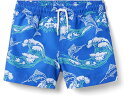 (取寄) ジャニー アンド ジャック ボーイズ プリンテッド スイム ショーツ (トドラー/リトル キッド/ビッグ キッド) Janie and Jack boys Printed Swim Shorts (Toddler/Little Kid/Big Kid) Marlin
