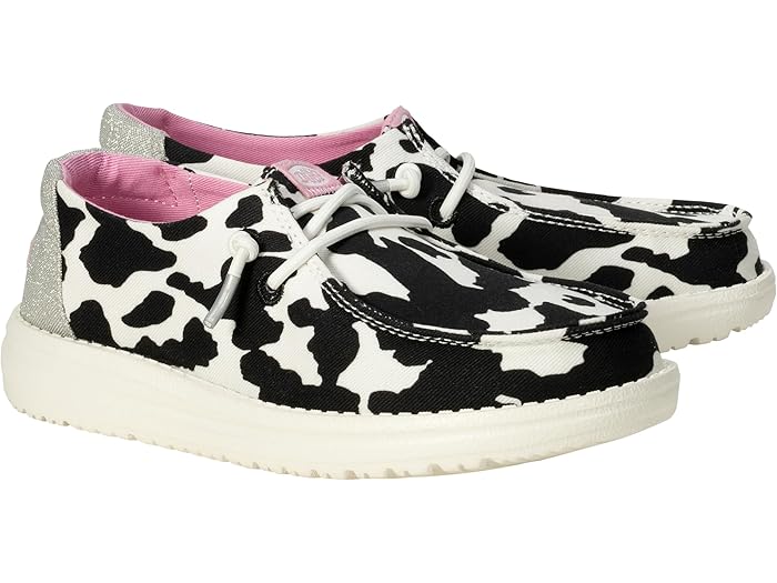 (取寄) ヘイデュードキッズ ガールズ ウェンディ カウガール スパークル (リトル キッド/ビッグ キッド) Hey Dude Kids girls Wendy Cowgirl Sparkle (Little Kid/Big Kid) Black/White