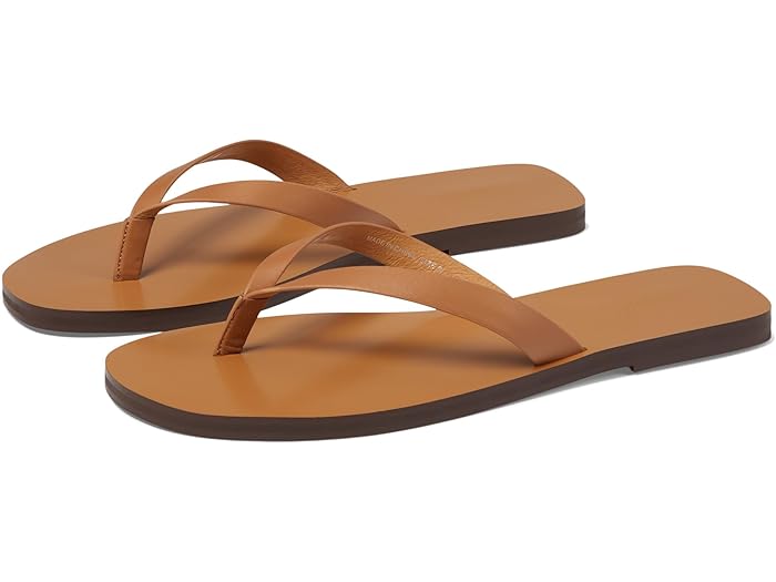 (取寄) メイドウェル レディース グリーン トング スライド Madewell women Greene Thong Slide Desert Camel