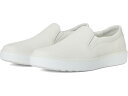 (取寄) エコー メンズ ソフト 60 スリッポン スニーカー ECCO men Soft 60 Slip-On Sneaker White