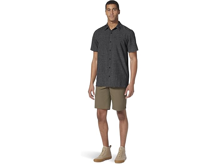 (取寄) ロイヤルロビンズ メンズ AMP ライト ショート スリーブ Royal Robbins men Amp Lite Short Sleeve Charcoal