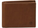 (取寄) ジョンストン&マーフィー ローズ ビルフォールド ウォレット Johnston & Murphy Rhodes Billfold Wallet Tan Full Grain(4)