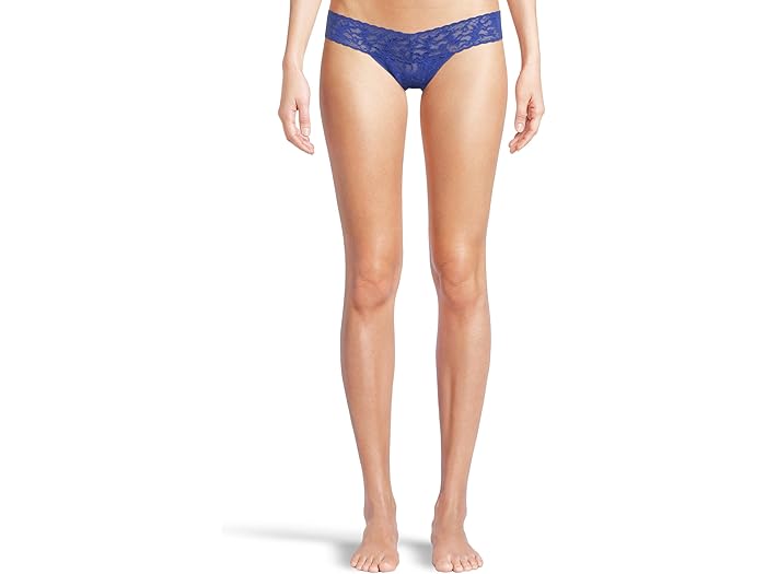 (取寄) ハンキー パンキー レディース シグニチャー レース ロー ライズ トング Hanky Panky women Signature Lace Low Rise Thong Violets Are Blue