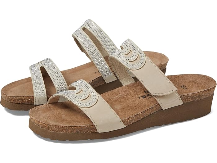 (取寄) ナオト レディース エインズリー Naot women Ainsley Beige Nubuck/Nickel Rivets