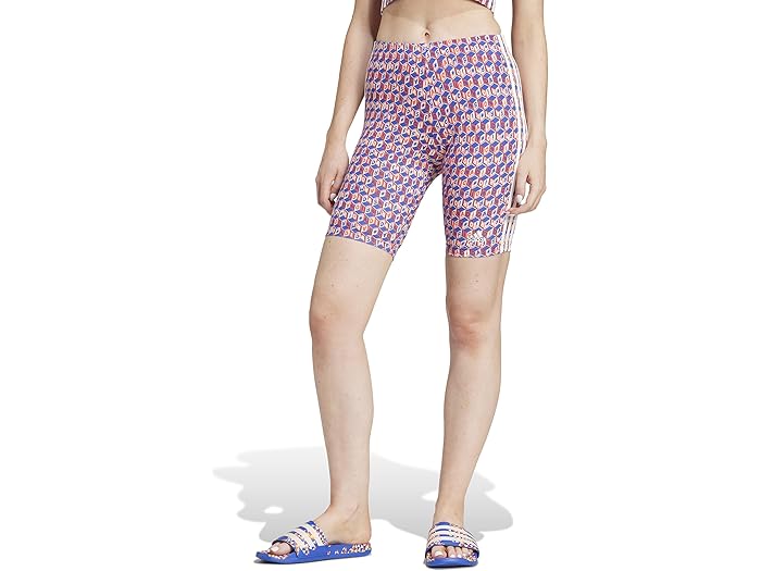 (取寄) アディダス レディース ファーム バイク ショーツ adidas women Farm Bike Shorts Bold Blue/Bright Red