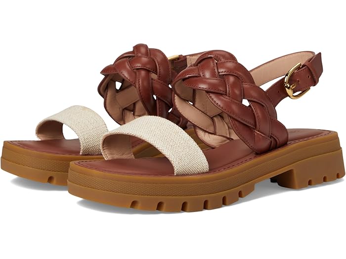 () ϡ ǥ 쥷 饰  Cole Haan women Cressida Lug Sandal Na...