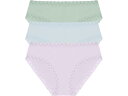(取寄) ナトリ レディース ブリス ガール ブリーフ 3-パック Natori women Bliss Girl Brief 3-Pack Lavender Haze/Msty Blue/Meadow