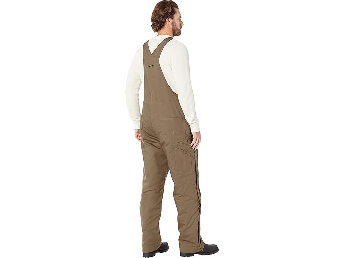 (取寄) アリアット メンズ リーバー デュラキャンバス ストレッチ インサレーテッド ビブ Ariat men Rebar DuraCanvas Stretch Insulated Bib Field Khaki